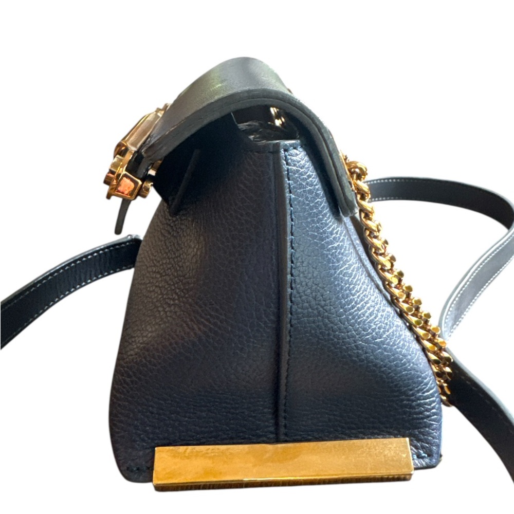 Chloe Clare Navy Mini Crossbody Bag - Picture 4 of 8